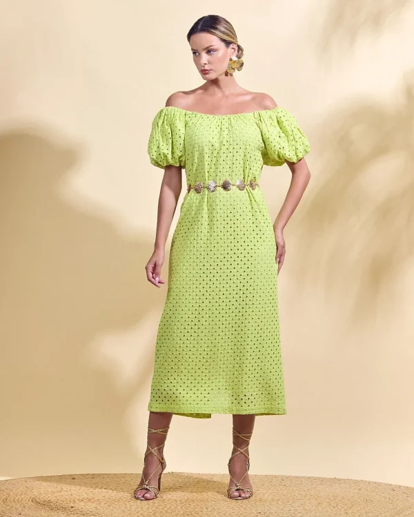 VESTIDO LAISE MANGAS BUFANTES-Imagem 3