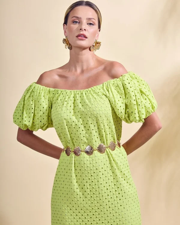 VESTIDO LAISE MANGAS BUFANTES-Imagem 7