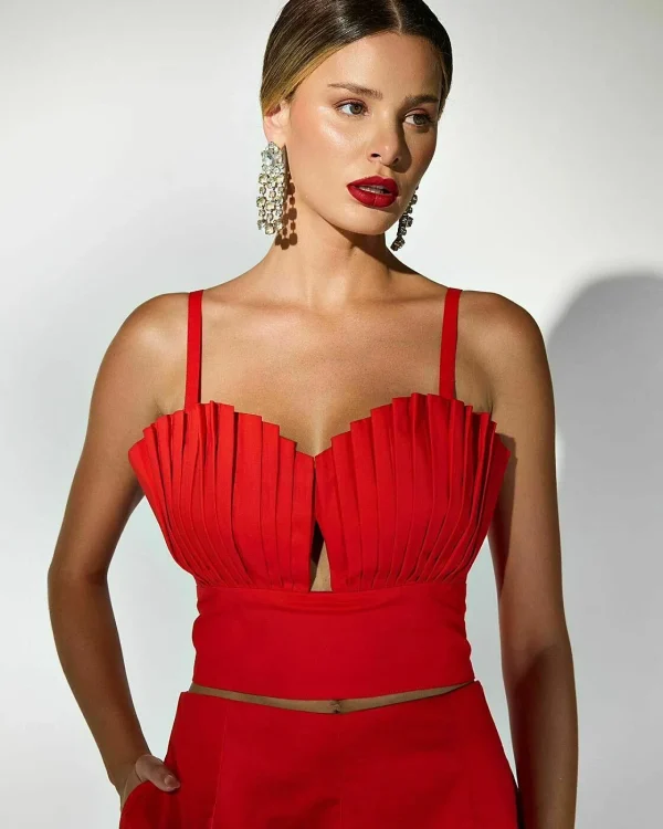 TOP TRICOLINE DRAPEADO-Imagem 7