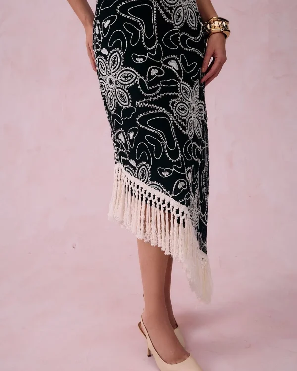 VESTIDO BORDADO FRANJAS-Imagem 5