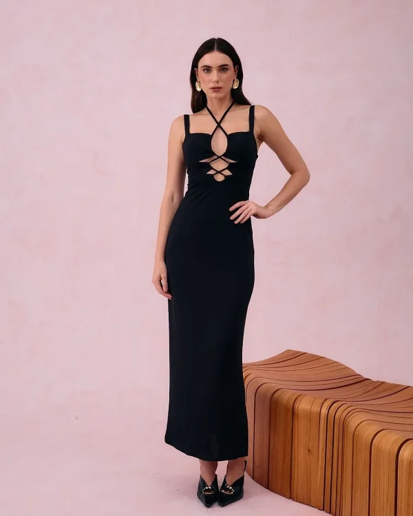 VESTIDO JERSEY RAYON DECOTE AMARRAÇÃO-Imagem 6