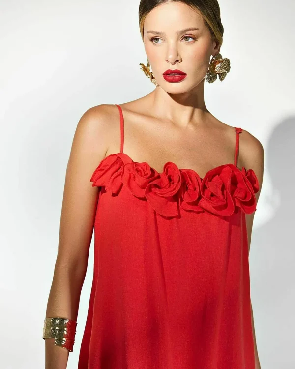 VESTIDO LINHO FLORES-Imagem 4