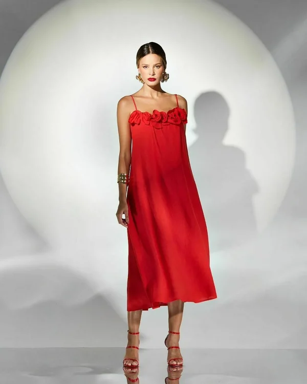 VESTIDO LINHO FLORES-Imagem 5