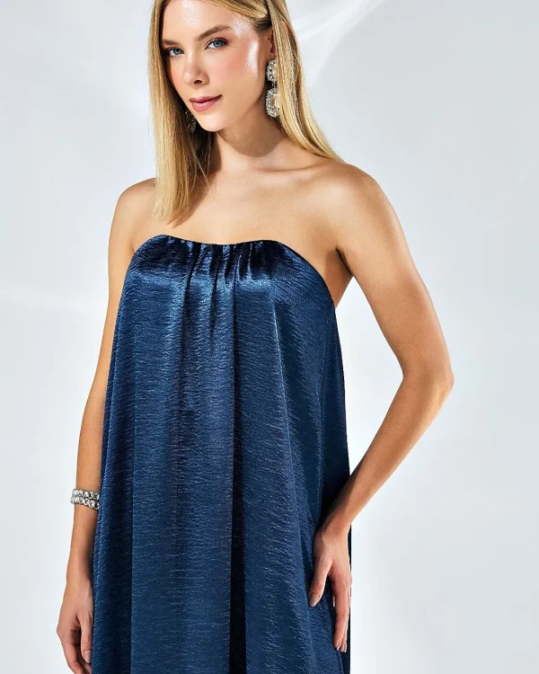 VESTIDO TOMARA QUE CAIA CETIM-Imagem 4