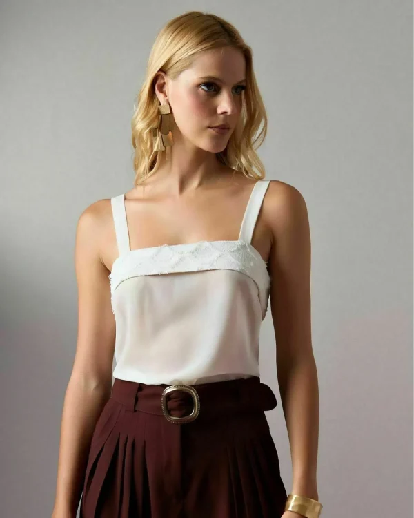 REGATA CHIFFON E RENDA