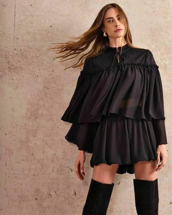 SHORTS BALONE CHIFFON-Imagem 2