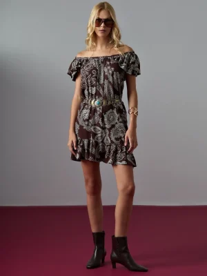 VESTIDO OMBRO A OMBRO CASHMERE