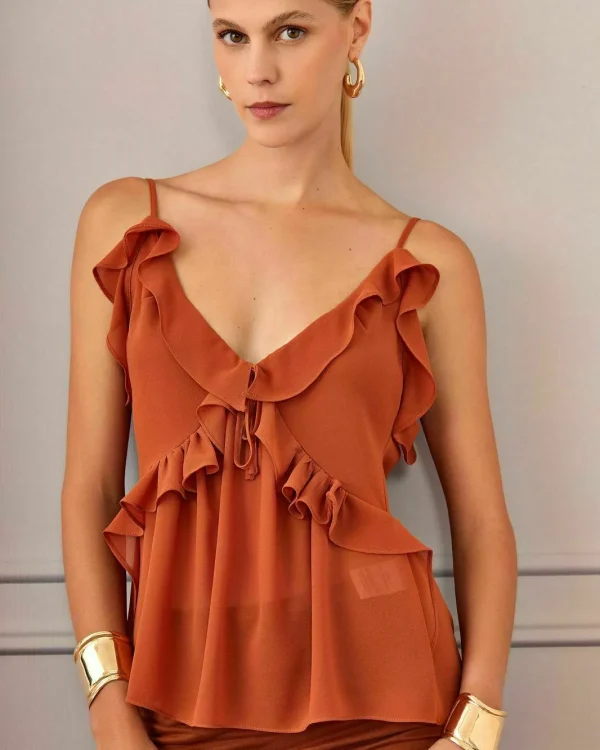 REGATA CHIFFON BABADOS-Imagem 3