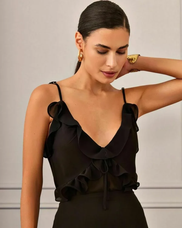 REGATA CHIFFON BABADOS-Imagem 5