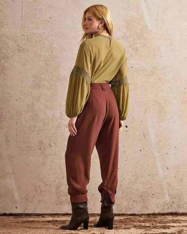 BATA CHIFFON APLICACOES RENDA-Imagem 4