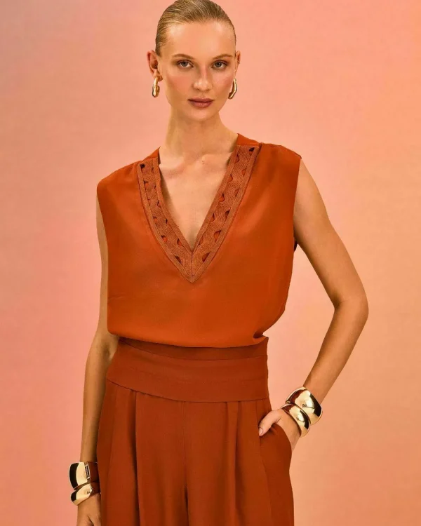 REGATA CHIFFON RENDA BUSTO-Imagem 4