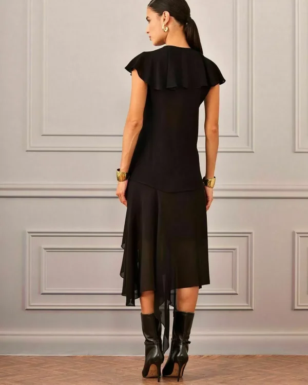SAIA MIDI CHIFFON ASSIMÉTRICA-Imagem 6