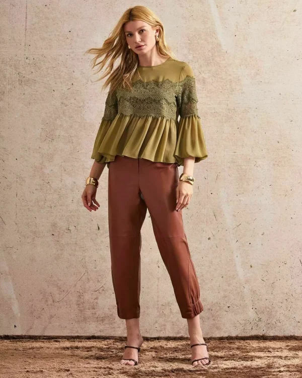 CAMISA CHIFFON RENDA-Imagem 8