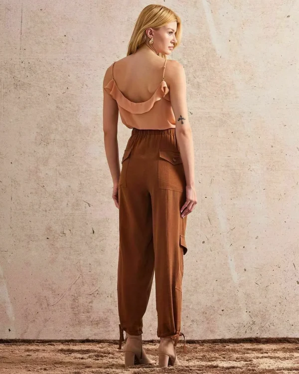 CALÇA CARGO ALFAIATARIA JACQUARD-Imagem 4