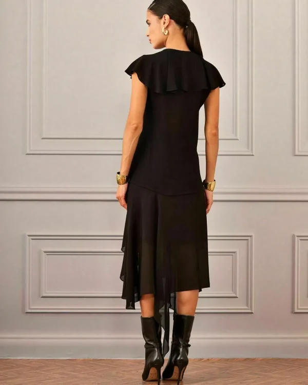 BLUSA CREPE GEORGETE BABADOS-Imagem 2
