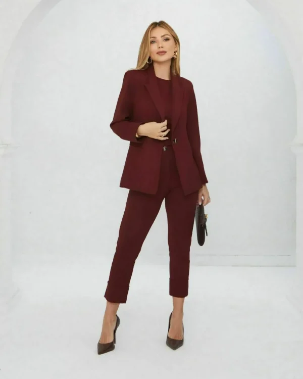 BLAZER ALFAIATARIA DE MALHA