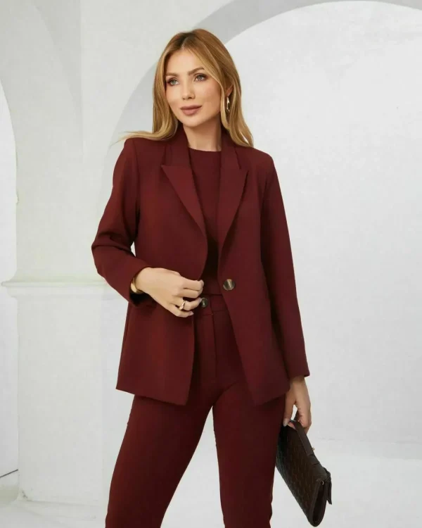 BLAZER ALFAIATARIA DE MALHA-Imagem 4
