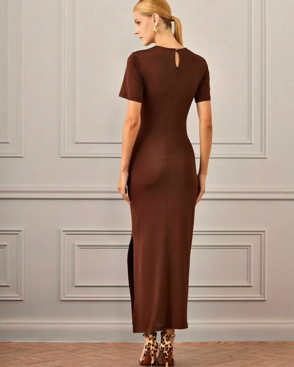 VESTIDO JERSEY RAYON AMARRAÇÃO E FIVELA-Imagem 2