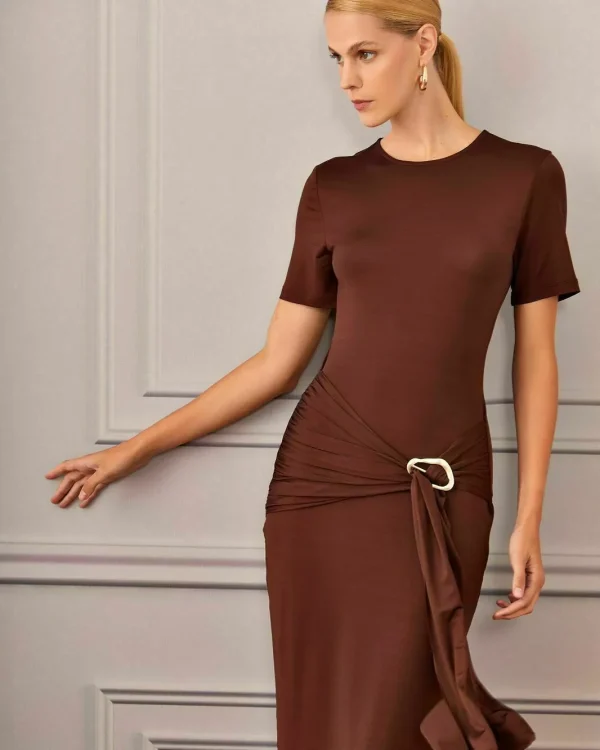VESTIDO JERSEY RAYON AMARRAÇÃO E FIVELA-Imagem 6