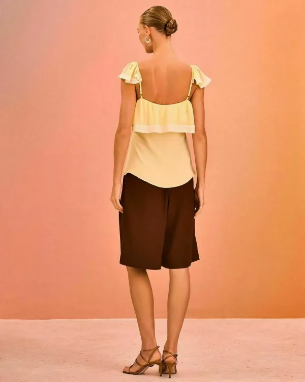 BLUSA CHIFFON RENDA-Imagem 7