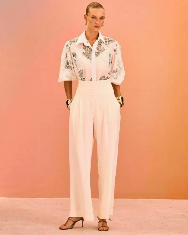 CAMISA OVERSIZED BORDADO FLORAL-Imagem 2