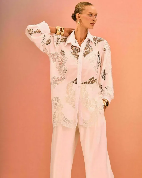 CAMISA OVERSIZED BORDADO FLORAL-Imagem 6