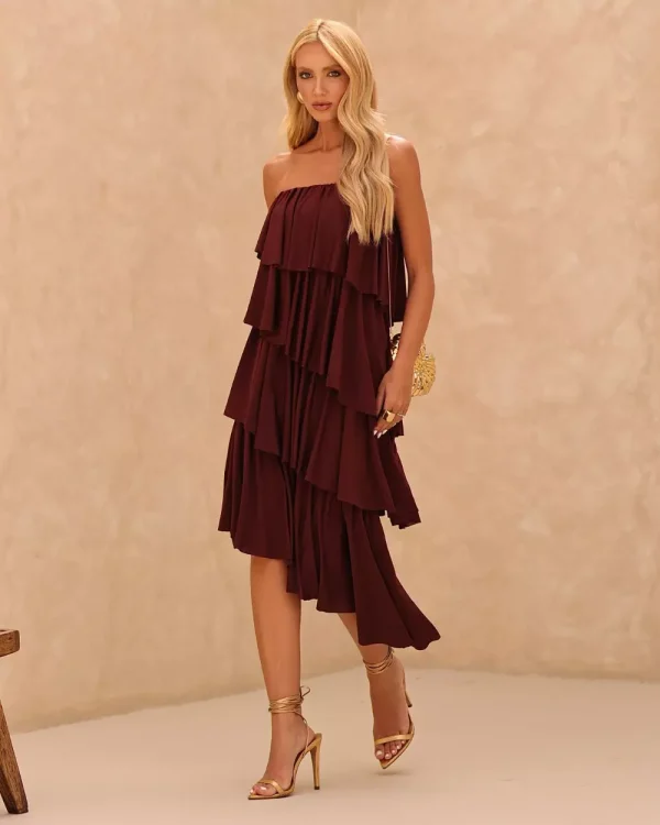 VESTIDO JERSEY CAMADAS
ASSIMETRICO-Imagem 3