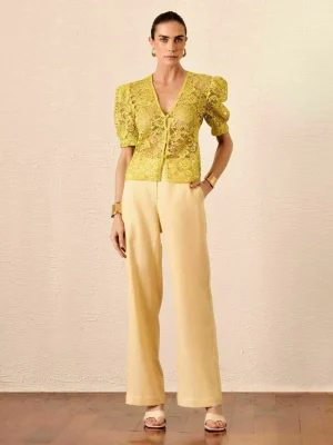 BLUSA RENDA BOTOES FRENTE
