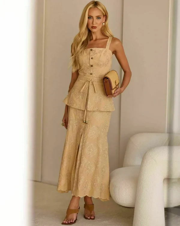 CONJUNTO BORDADO SAIA BASQUE-Imagem 8