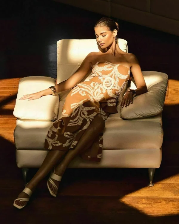 CONJUNTO LAYLA BORDADO COM CINTO-Imagem 2