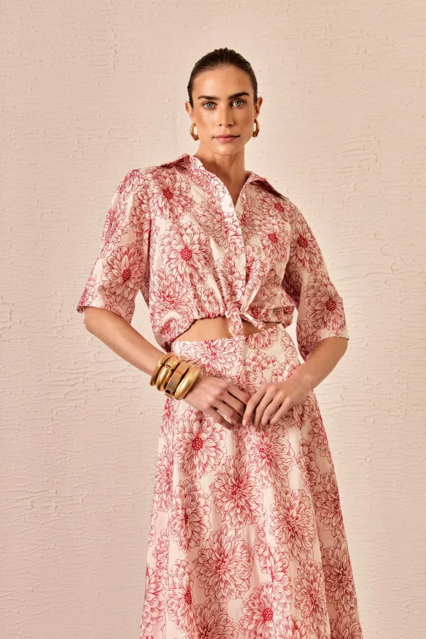 CONJUNTO BORDADO FLORAL-Imagem 2