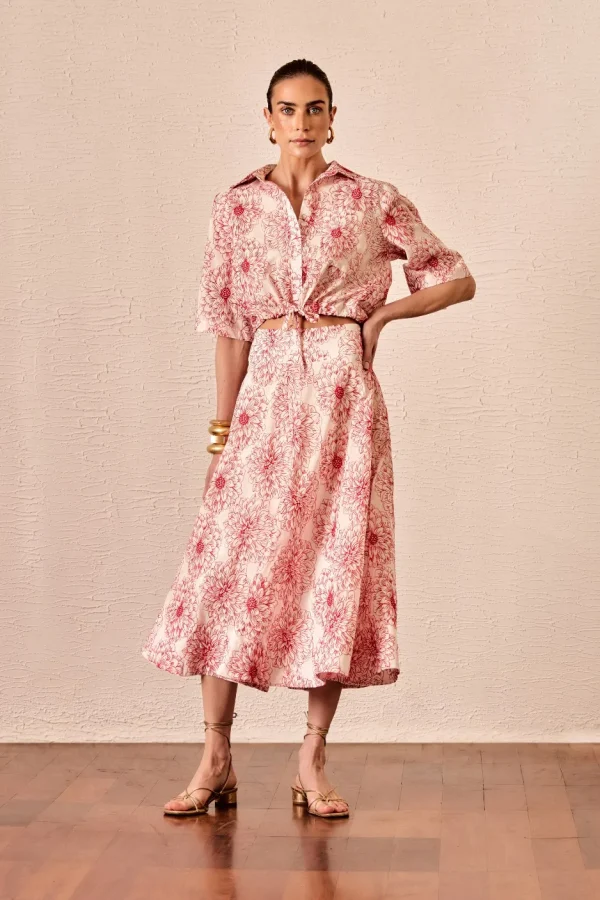 CONJUNTO BORDADO FLORAL-Imagem 3
