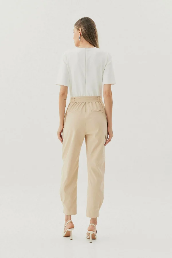 Macacao Calca Alf Bolso Cinto Blusa Malha-Imagem 2
