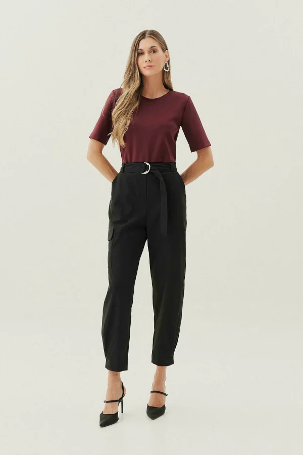 Macacao Calca Alf Bolso Cinto Blusa Malha-Imagem 7