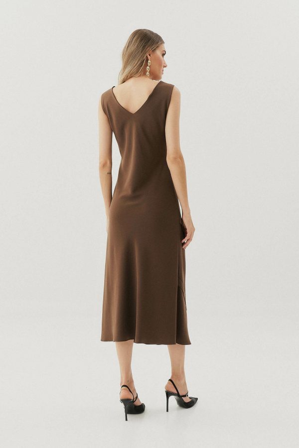 Vestido Alf Crep Midi Vies Dec Diagonal-Imagem 7