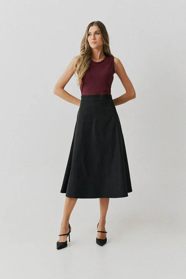 Vestido Midi Saia Alf Blusa Malha