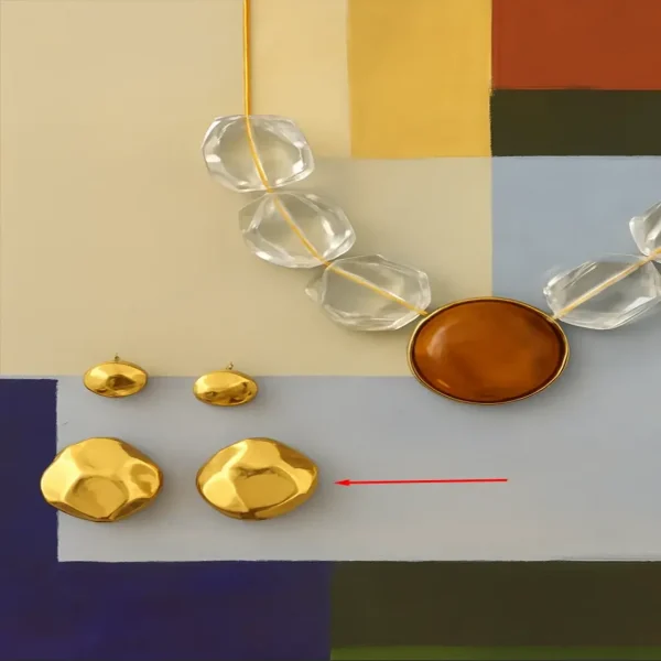BRINCO DOURADO ORGÂNICO-Imagem 2