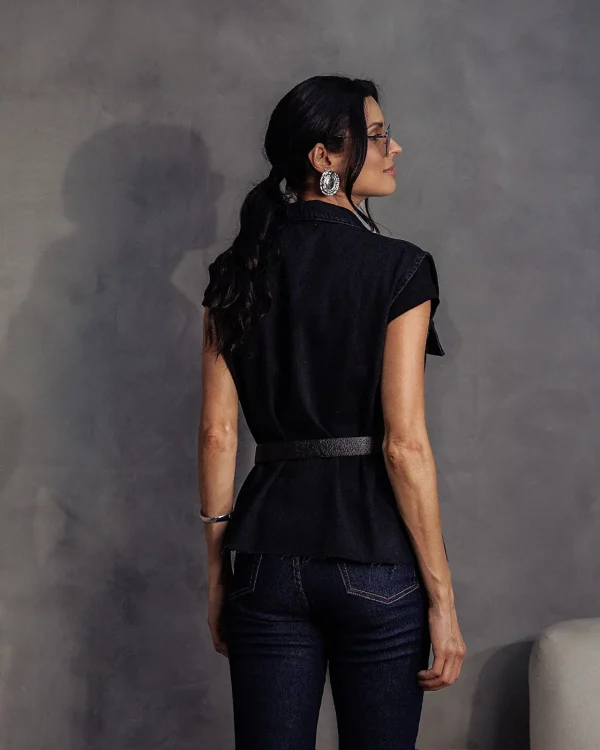 COLETE BLACK A FIO-Imagem 2