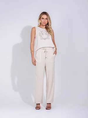 CALÇA DE LINHO