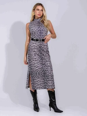 VESTIDO ONÇA