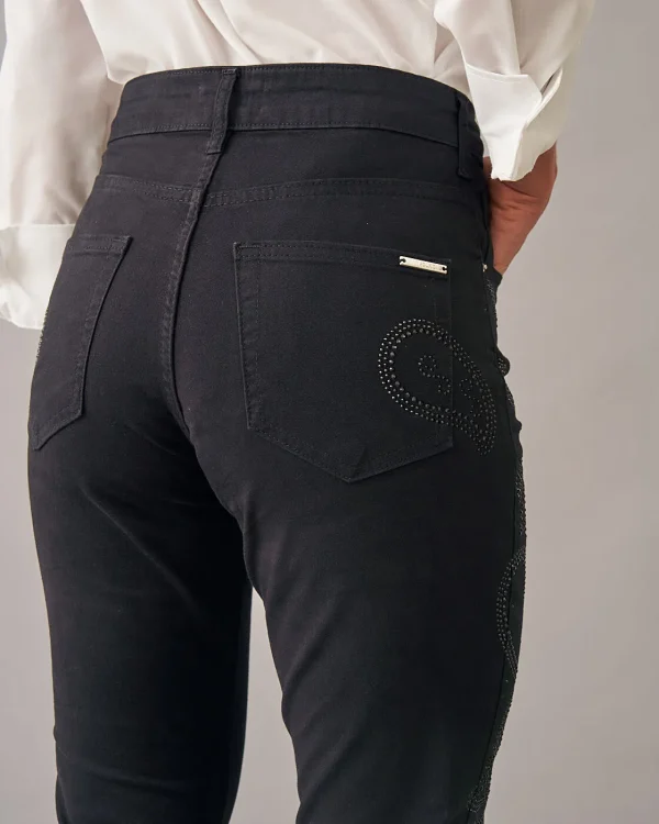 CALÇA BOOTCUT BORDADA-Imagem 3