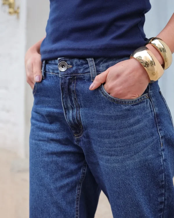 CALÇA MOM JEANS DEGRAU - Imagem 4