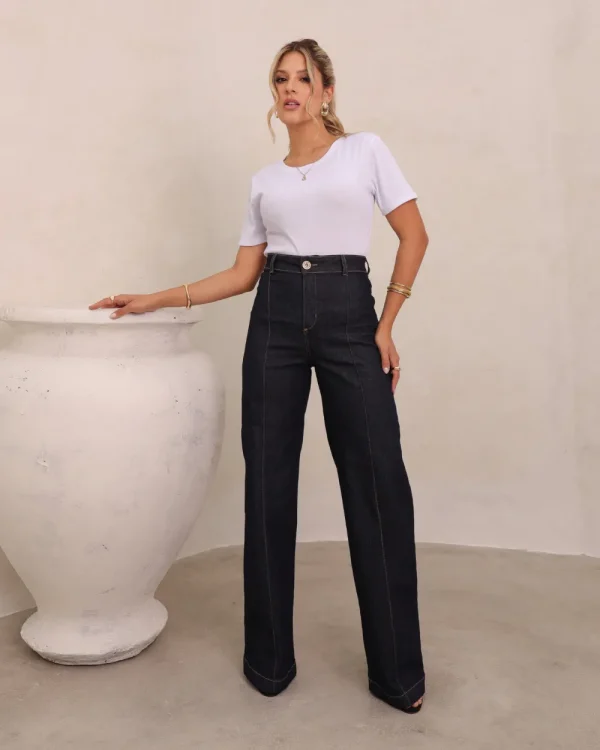 CALÇA WIDE AMACIADA