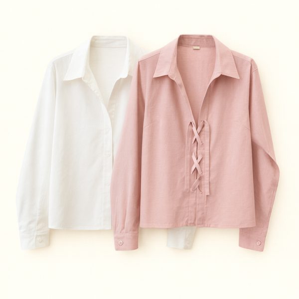 Camisa Ramie Detalhe Amarracao-Imagem 4