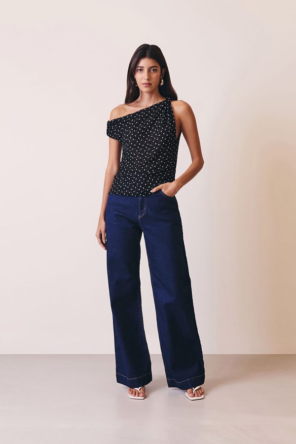 Calça Flare Jeans Basic