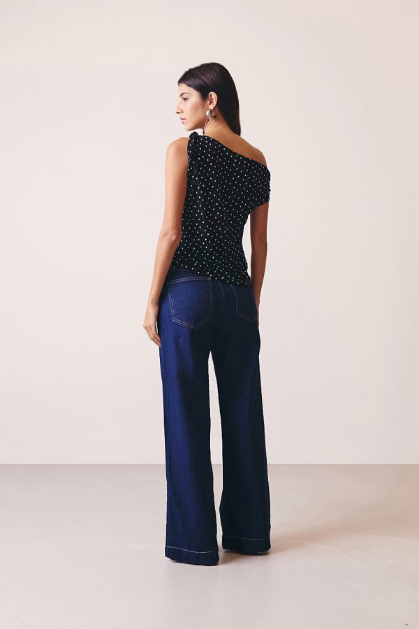 Calça Flare Jeans Basic-Imagem 2