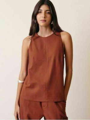 Regata Linho Com Viscose