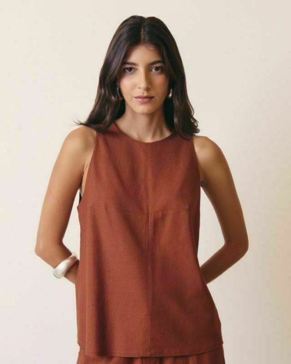 Regata Linho Com Viscose-Imagem 2