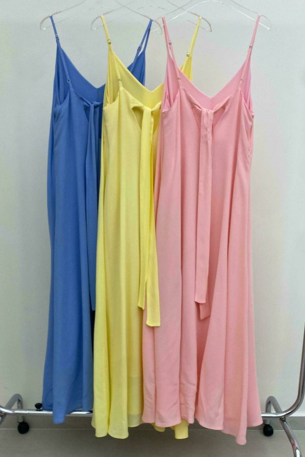 Vestido Amplo Com Amarracao Nas Costas-Imagem 7