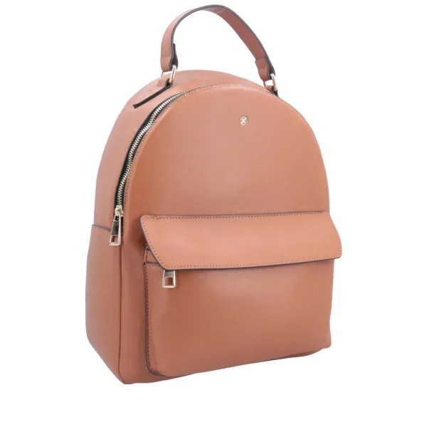 mochila natasha bauarte em couro floater preta